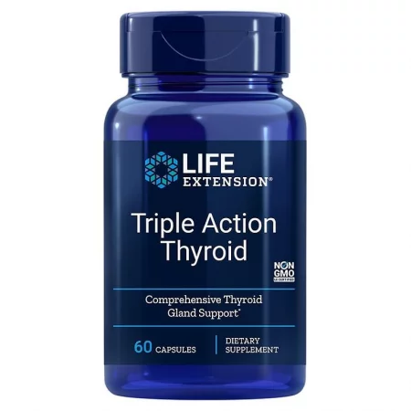 Triple Action Thyroid/ Тироидна подкрепа х 60 капсули