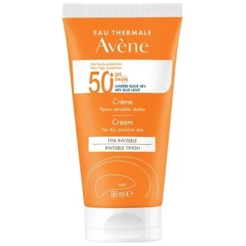 АВЕН Слънцезащитен крем за лице SPF50+ 50 мл.