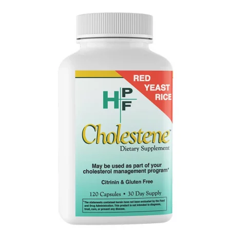 Cholestene (Червен ориз, дрожди) - За нормални нива на холестерола, 2400 mg, 120 капсули