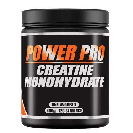 Креатин монохидрат Power Pro – Сила и мускулен растеж, 5000 mg, 600 g прах, 120 дози