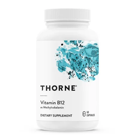 Витамин B12 (метилкобаламин) – Нормален енергиен метаболизъм, спокойна нервна система и здраво сърце, 1000 µg, 60 капсули