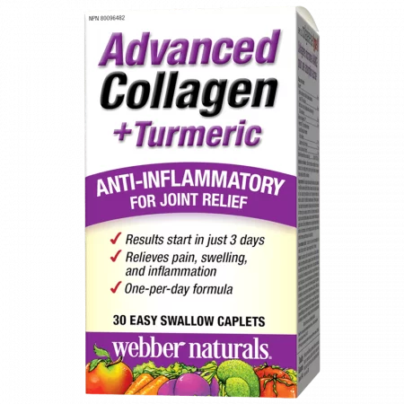 Advanced Collagen + Turmeric / Колаген и куркума за здравето на ставите, 30 мини каплети