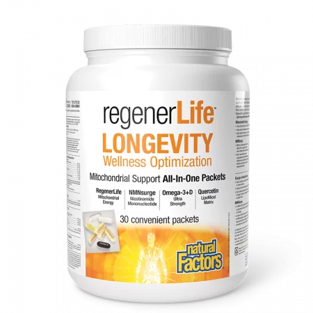 В подкрепа на клетъчното здраве - Rеgener Life™ Longevity, 30 пакетчета