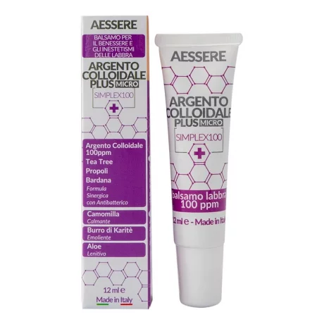 Балсам за устни с колоидно сребро – Грижа при склонност към херпеси, 12 ml