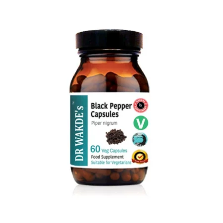 Black Pepper / Черен пипер Аюрведа, 60 капсули