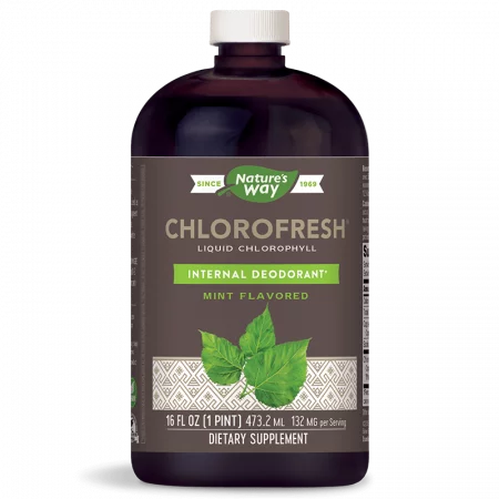 Хлорофреш® Течен Хлорофил – Детоксикация и свежест - Chlorofresh® Liquid Chlorophyll, 473 ml с ментов вкус