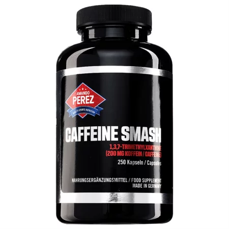 Caffeine Smash (1,3,7-Trimethylxanthine) / Кофеин, 200 mg, 250 капсули