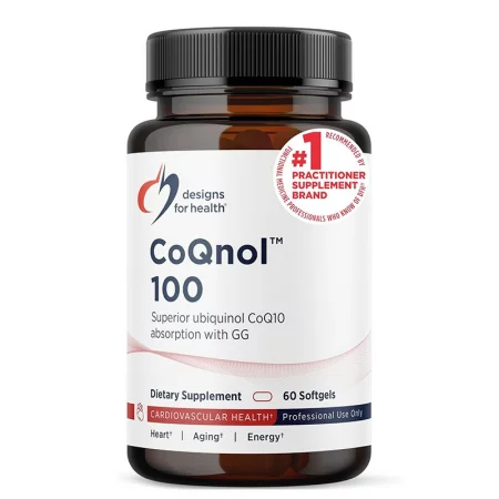 CoQnol 100 – За сърце и клетъчна енергия, убиквинол 100 mg, 60 софтгел капсули