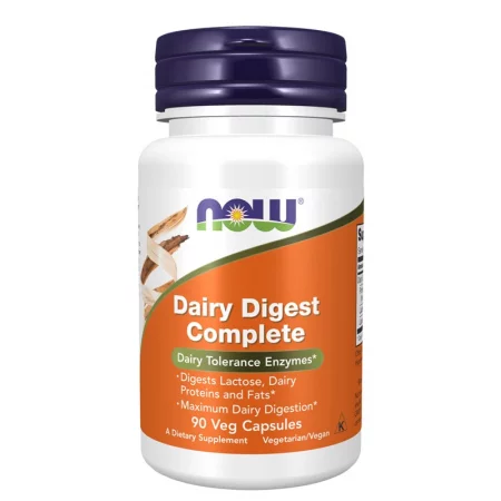 Ензимен комплекс за разграждане на млечни продукти – Dairy Digest Complete, 90 веган капсули