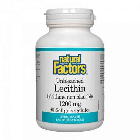 Лецитин неизбелен - Lecithin 1200 mg, 90 софтгел капсули