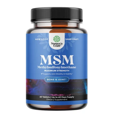 MSM – При болки и скованост в ставите, 1000 mg, 60 таблетки