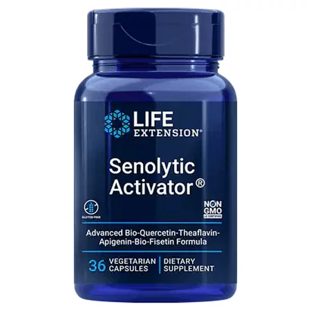 Senolytic Activator/ Кверцетин с Теафлавини и Апигенин х 36 капсули