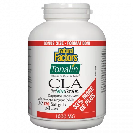 Tonalin® CLA the Slim Factor® / Тоналин® КЛА 1000 mg, 120 софтгел капсули