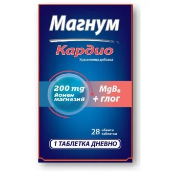 НАТУРПРОДУКТ МАГНУМ КАРДИО табл. x 28