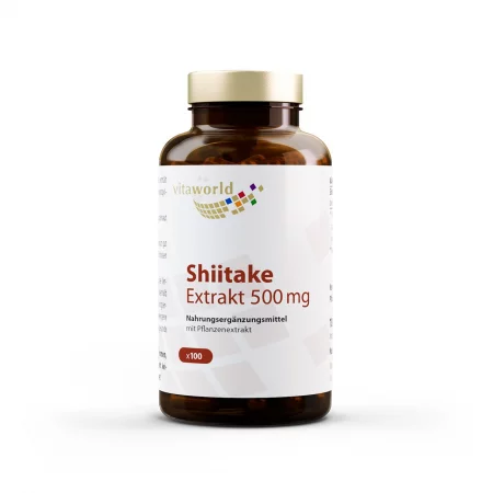 Shiitake extrakt / Шийтаке 500 mg, 100 капсули