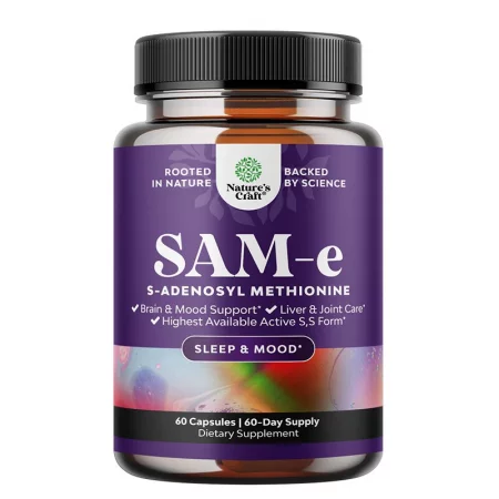 САМ-е (S-аденозил метионин) – Нервна система и ставен комфорт, 200 mg, 60 капсули