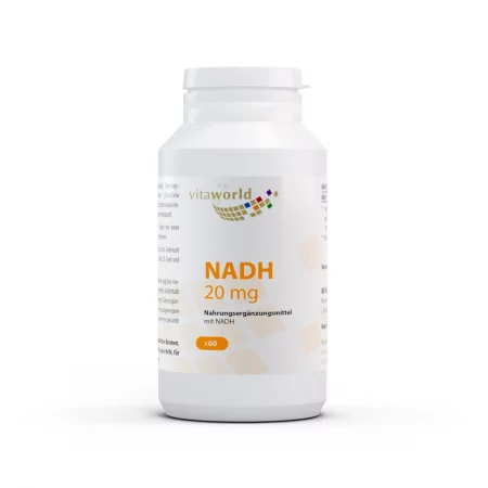 NADH / Никотинамид аденин динуклеотид 20 mg, 60 капсули