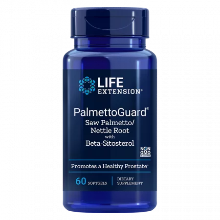 PalmettoGuard® Saw Palmetto/Nettle Root with Beta-Sitosterol/ Сао Палмето с Коприва и Бета-Ситостероли х 60 софтгел капсули