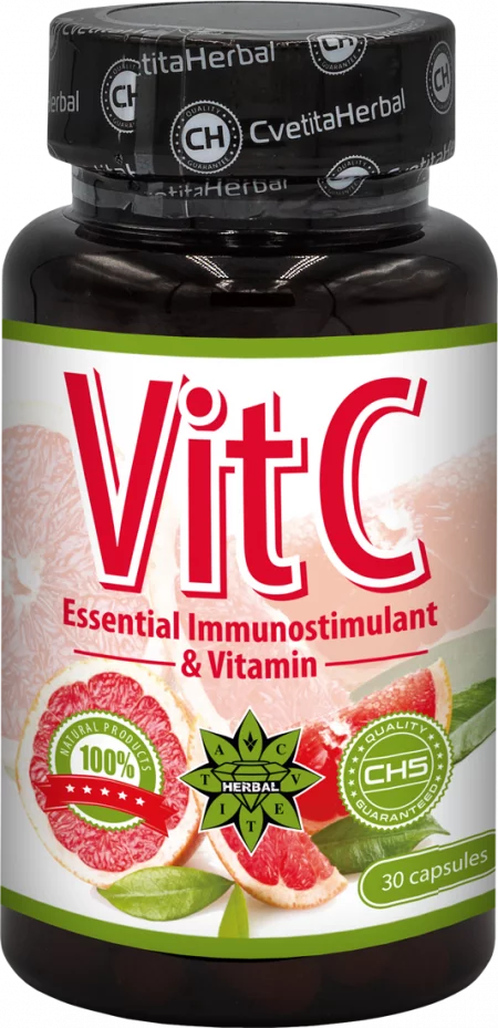 Vitamin C - Витамин C - 30 капсули х 600 mg