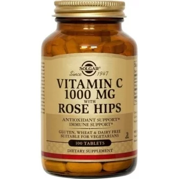 СОЛГАР Витамин Ц с шипки табл. 1000 мг. х 100