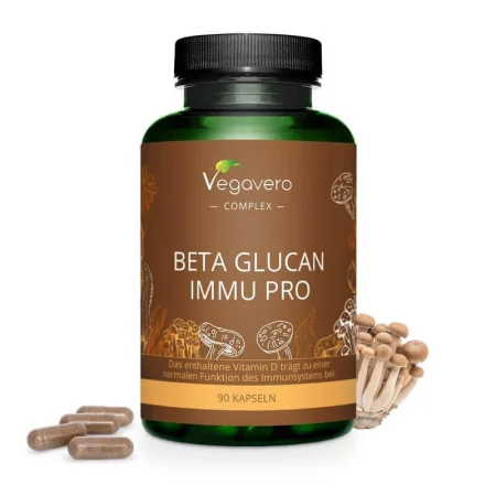 Beta Glucan Immu Pro / Бета-глюкан имун про, 90 капсули, 100% Vegan