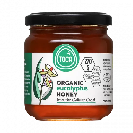 Organic Eucalyptus Honey - Био мед от евкалиптови цветчета, 270 g