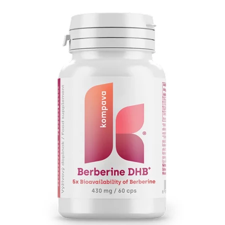 Дихидроберберин 222 mg + L-теанин 200 mg и Хром – Кръвна захар и метаболитен баланс, 60 капсули