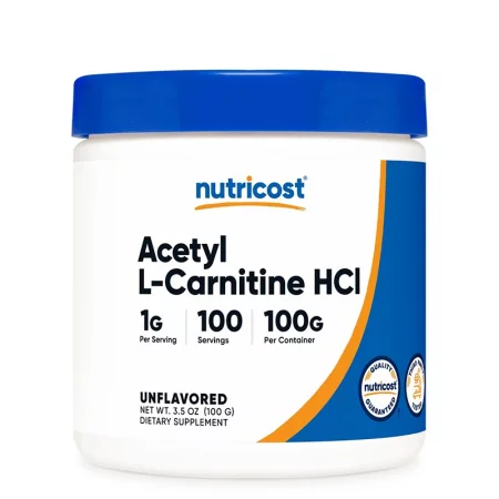 Горене на мазнини - Ацетил-Л-Карнитин (Acetyl L-Carnitine), 100 g прах