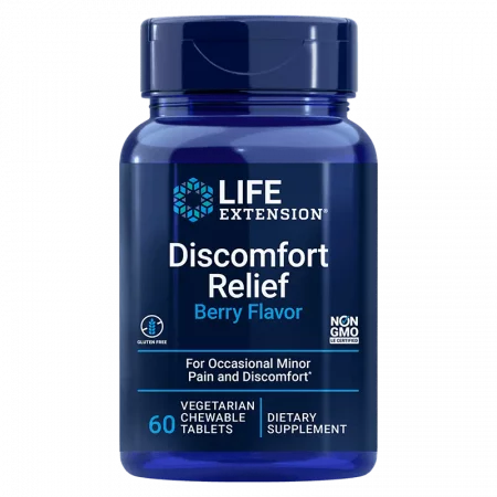 PEA Discomfort Relief/ ПЕА (Палмитоилетаноламид) 600 mg х 60 дъвчащи таблетки