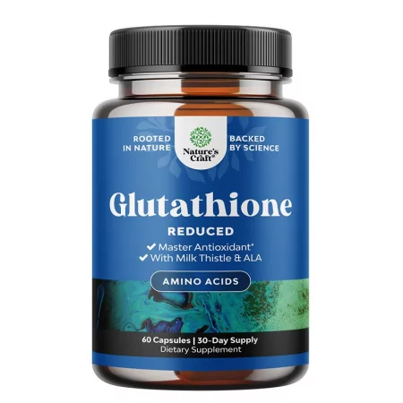 Глутатион 500 mg + Бял трън 100 mg + Алфа-липоева киселина 50 mg –Здраве за черния дроб, 60 капсули