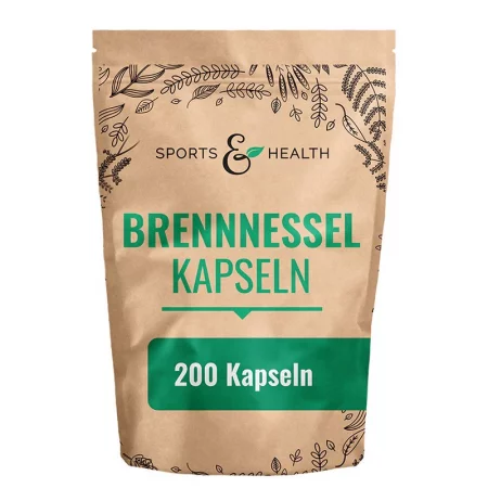 Коприва – Естествен диуретик и комфорт на уринарния тракт, 450 mg, 200 капсули