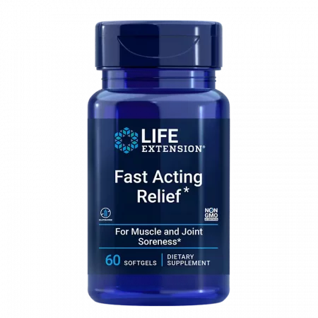 Стави и мускули - Fast Acting Relief, 60 софтгел капсули