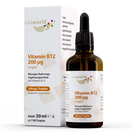 Нервна система - Витамин B12 200 µg, 50 ml капки
