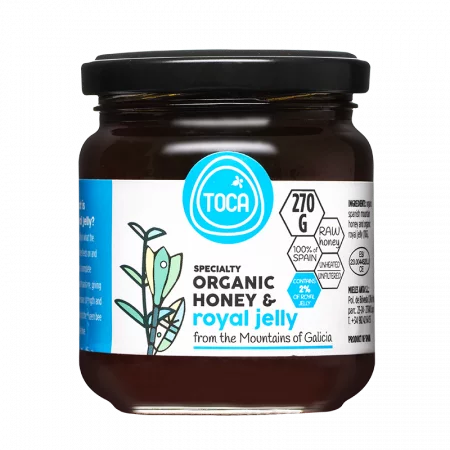 Speciality Organic Honey & Royal Jelly - Био планински мед и пчелно млечице, 270 g