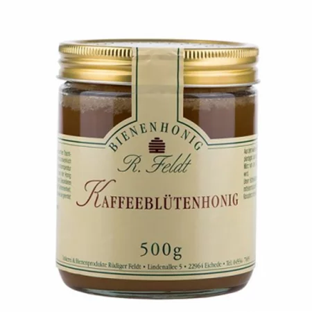 Kaffeeblüten honig - Мед от цвят на Кафеено дърво, 500 g