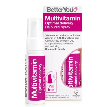 Мултивитамини – Енергия, имунна защита и метаболитен баланс, 32 впръсквания, спрей 25 ml