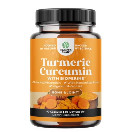 Куркума с BioPerine – Ставен комфорт и подвижност, 90 капсули