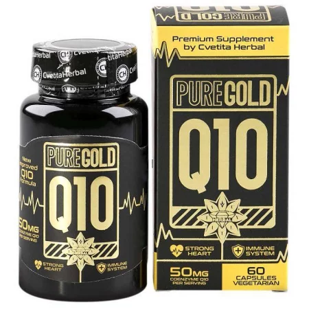 Pure Gold Q10 - 60 вегетариански капсули