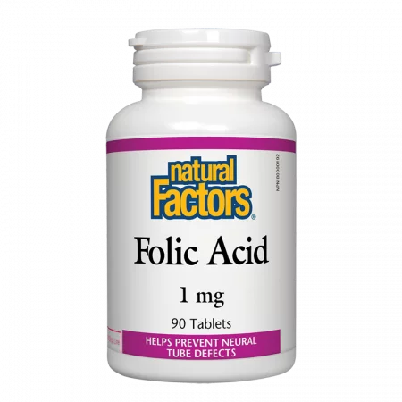 Folic Acid/ Фолиева киселина 1 mg х 90 таблетки