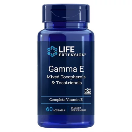 Gamma E Mixed Tocopherols & Tocotrienols / Витамин Е (миксирани токофероли и токотриеноли) х 60 софтгел капсули