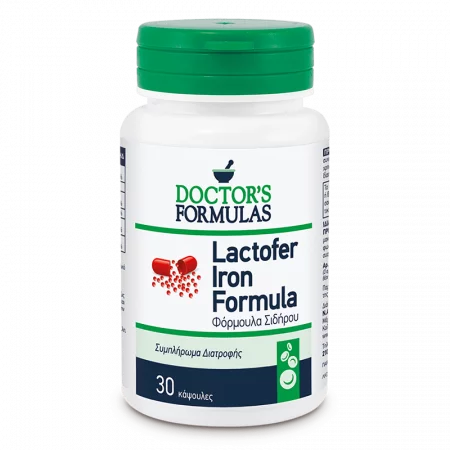 Lactofer Iron Formula / При желязодефицитна анемия, 30 капсули