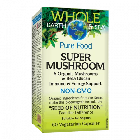 Super Mushroom Whole earth & sea® х 60 капсули