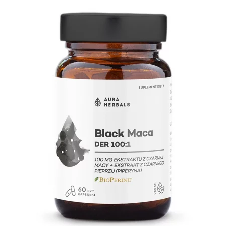 Черна мака – Хормонален баланс и сексуална активност, 100 mg, 60 капсули