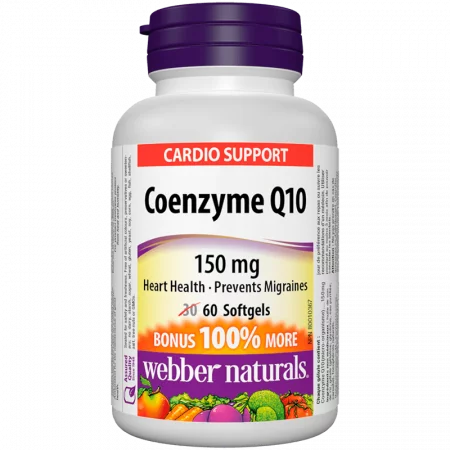 Coenzyme Q10/ Коензим Q10 150 mg x 60 софтгел капсули