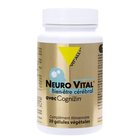 Мозъчна функция - Невро Витал c Когнизин - Neuro Vital®, 30 капсули